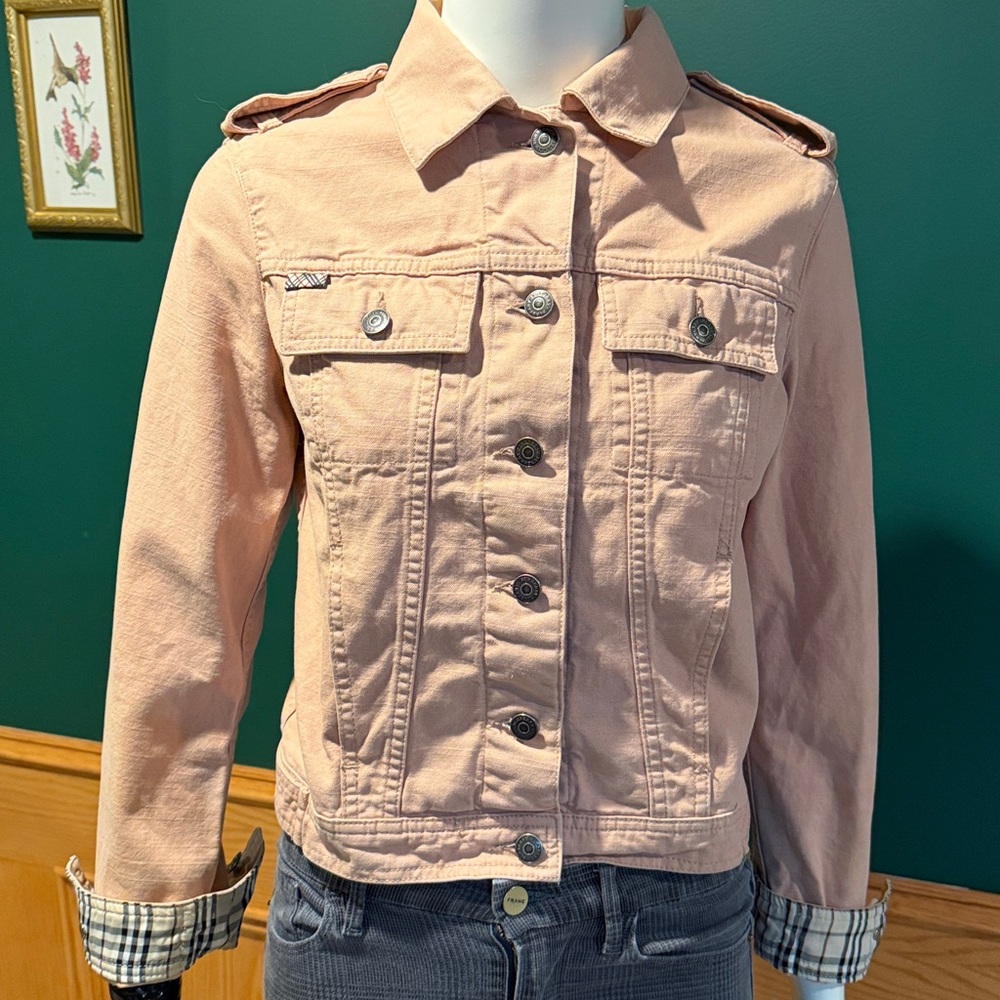 Burberry London Denim Jacket: - Picture 1 of 14